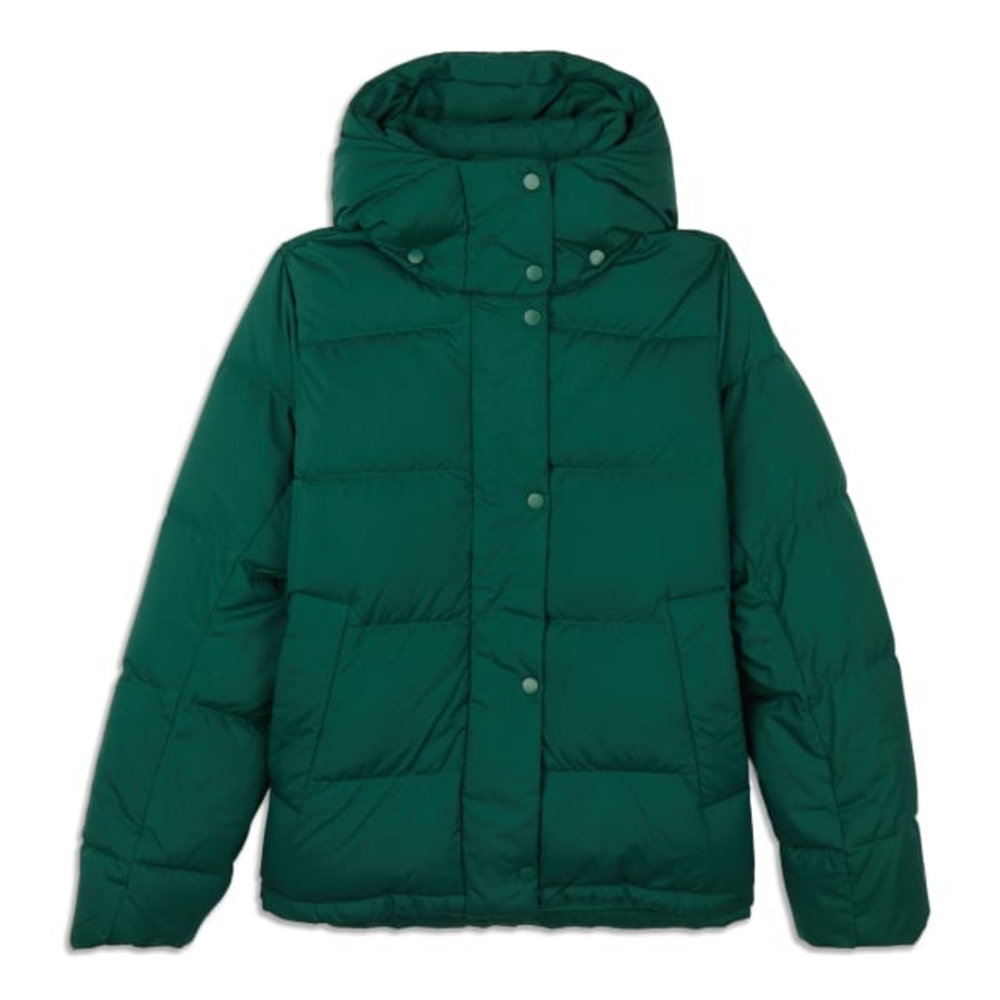 lululemon athletica Deep Green Puffer Jacket